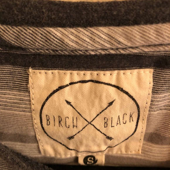 Birch Black Striped T-shirt - Picture 2 of 2